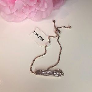 New with tag Express Rose gold bracelet